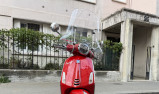 VESPA PRIMAVERA ELETTRICA 70 RED GARANTIE 6 MOIS ROUGE RED CRIT