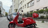 VESPA PRIMAVERA ELETTRICA 70 RED GARANTIE 6 MOIS ROUGE RED CRIT
