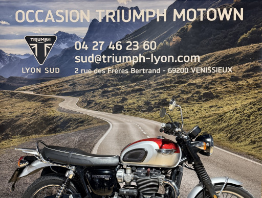 TRIUMPH BONNEVILLE T120 GARANTIE 12 MOIS