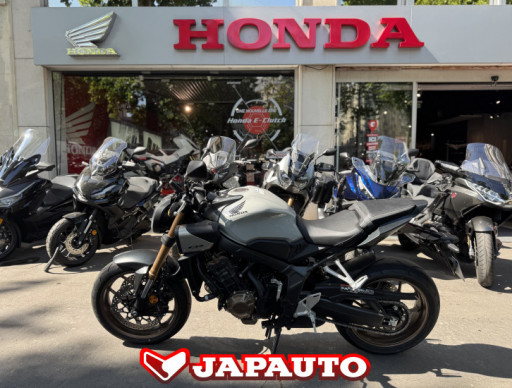 Honda CB650R  - 999KM - 7990€ - GRIS NARDO - MEC 03/2025 - REF HC783SC