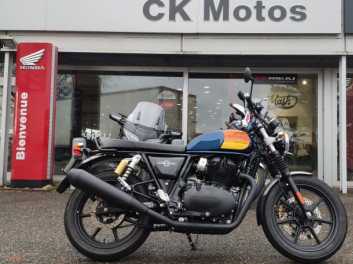 ROYAL ENFIELD INTERCEPTOR 650 ABS COLORIS BARCELONA BLUE