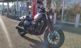 HYOSUNG GV 125 BOBBER COLORIS NOIR MAT NEUVE