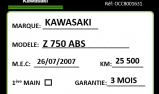 KAWASAKI Z750 ABS