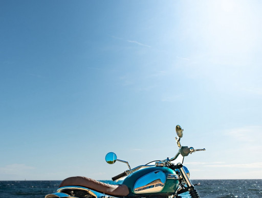 TRIUMPH BONNEVILLE T120 FCR RIDE N CHROME